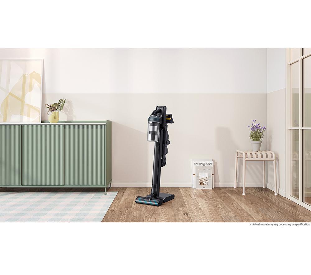 SAMSUNG Jet 95 Pro Max 210W VS20C9547TB/EU Cordless Vacuum Cleaner with Pet Tool+ & Spray Spinning Sweeper - Blue