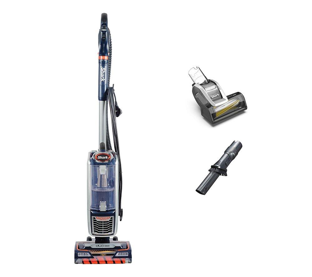 SHARK Anti Hair Wrap with Powered Lift-Away NZ801UKT Upright Bagless Vacuum Cleaner - Navy & Silver