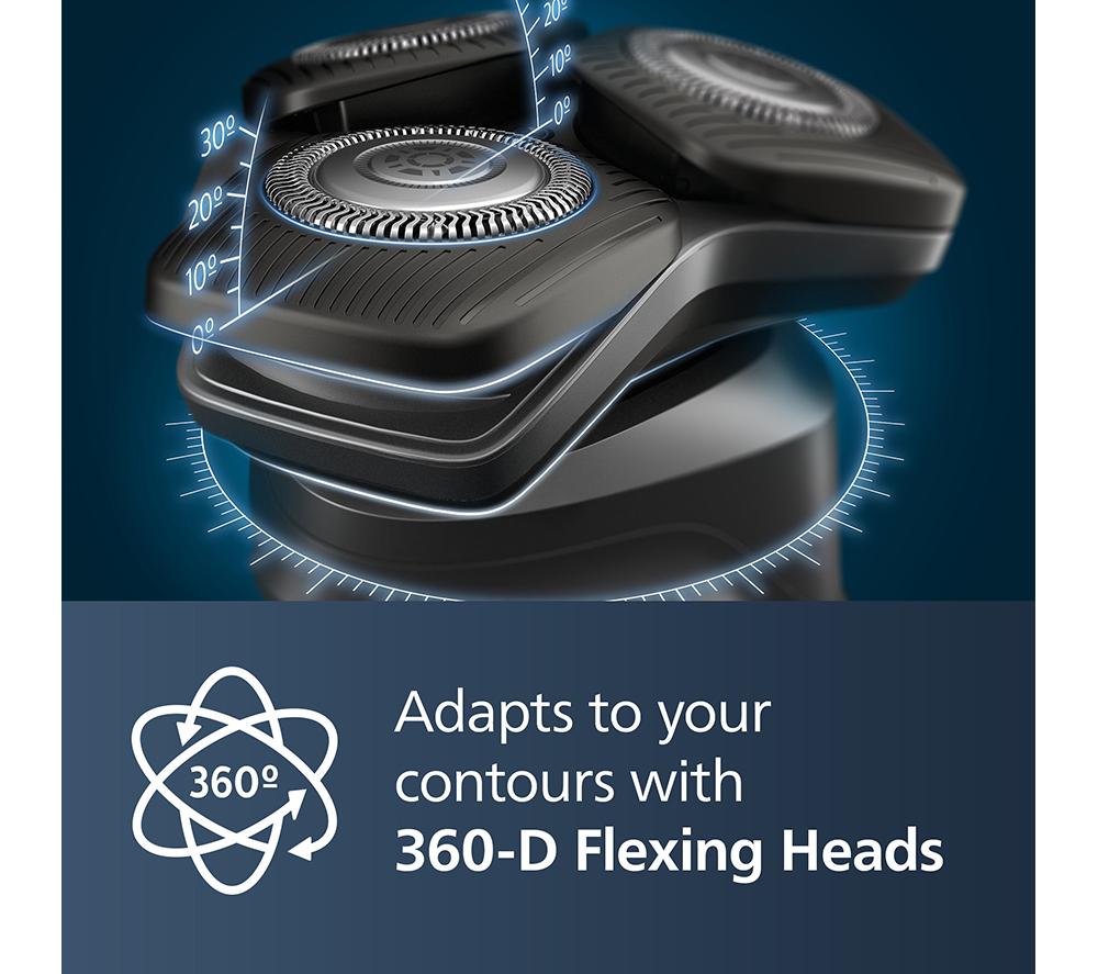 PHILIPS Series 5000 S5887/50 Wet & Dry Rotationsrasierer - Carbon Grey