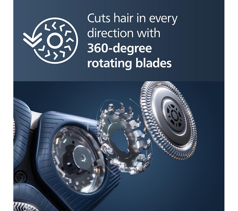 PHILIPS Series 7000 S7882/55 Wet & Dry Rotary Shaver - Ice Blue