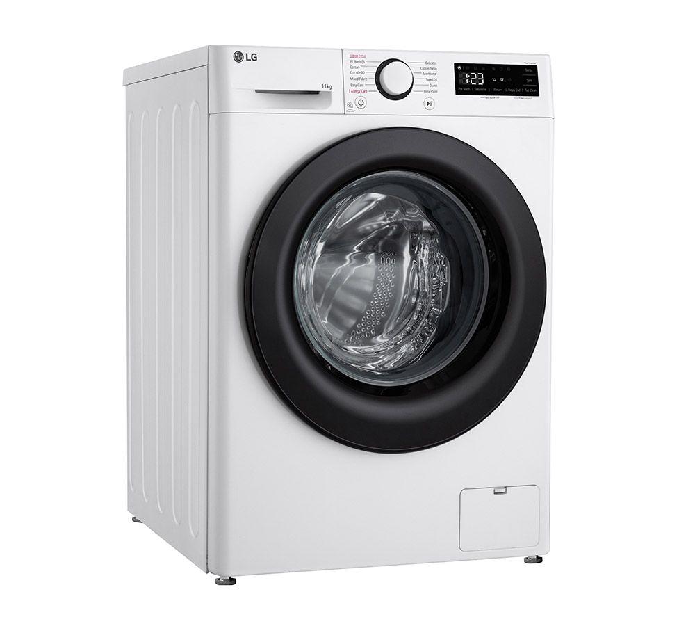 LG Serie 4 AI Direct Drive F4Y511WBLN1 Lavadora de 11 kg y 1400 rpm - Blanca