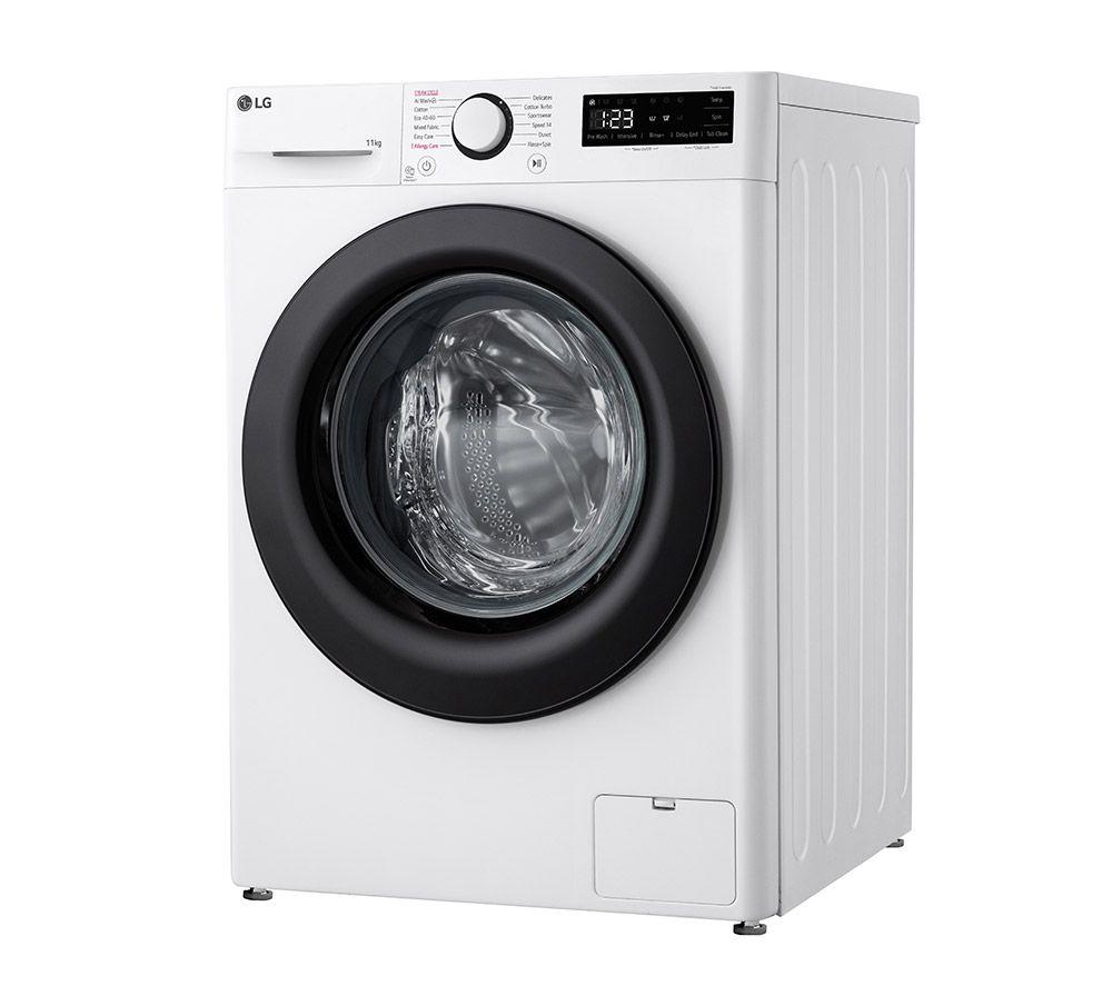 LG Serie 4 AI Direct Drive F4Y511WBLN1 Lavadora de 11 kg y 1400 rpm - Blanca