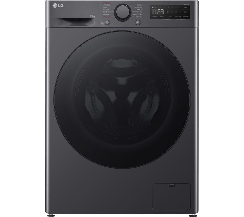 LG Series 4 AI Direct Drive FWY696GBLN1 9 kg Washer Dryer - Grey