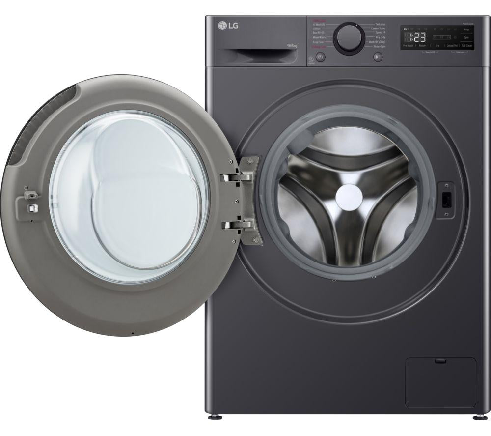 LG Serie 4 AI Direct Drive FWY696GBLN1 Lavadora-secadora de 9 kg - Gris