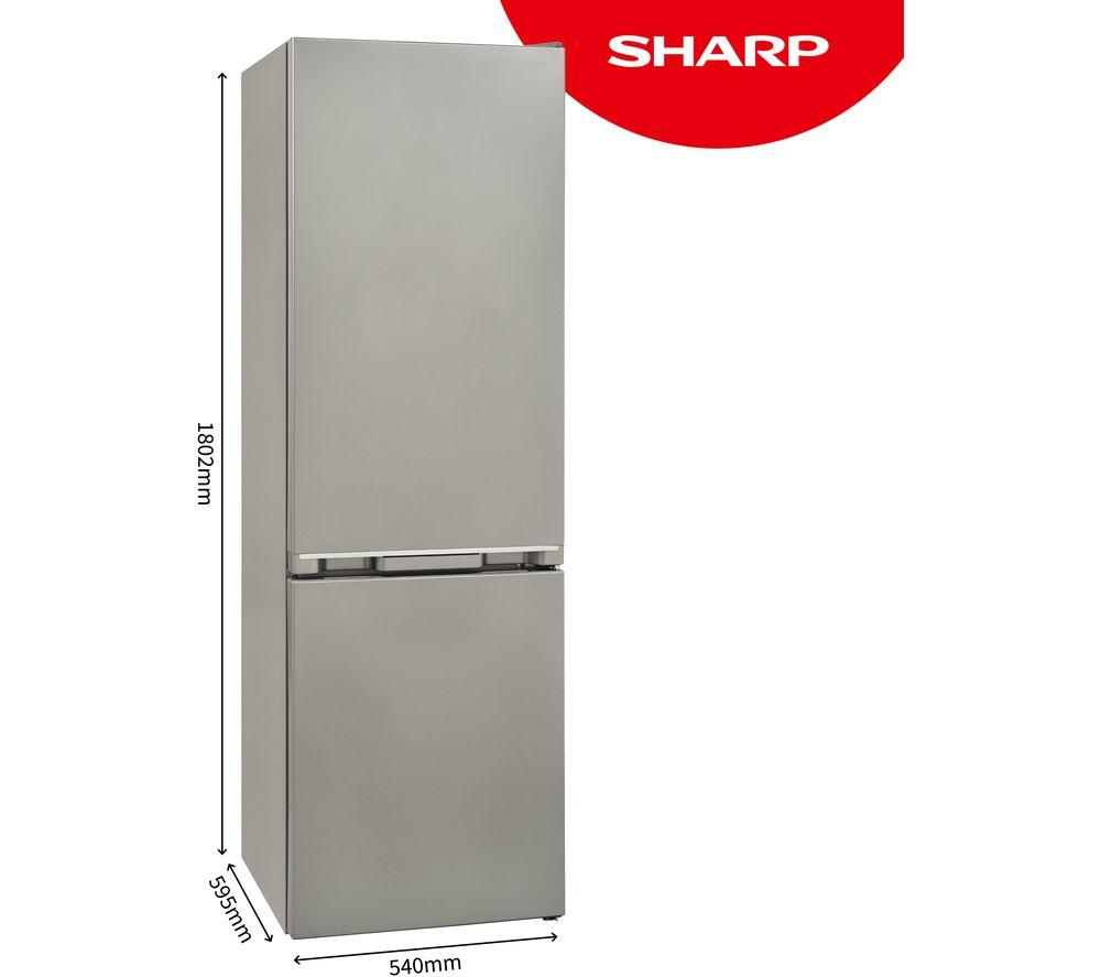 SHARP SJ-BB05DTXLE-EN Frigorífico Combi 60/40 - Inox
