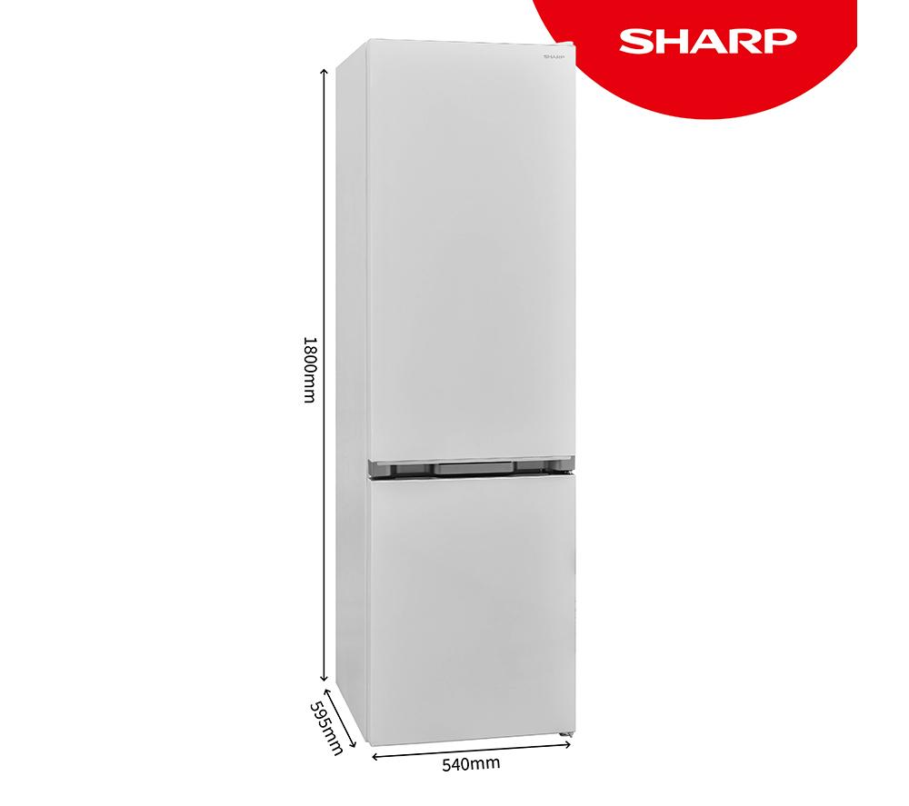SHARP SJ-BB05DTXWE-EN Frigorífico Combi 60/40 - Blanco