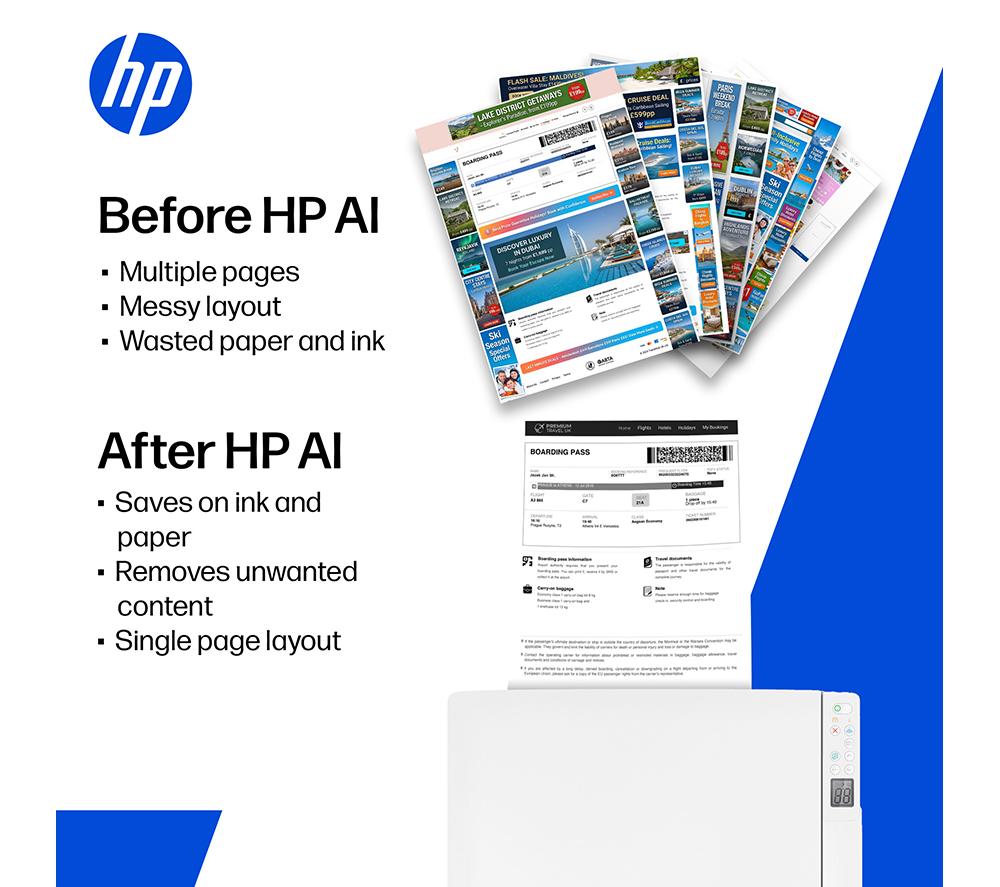 Impresora láser inalámbrica monocromo multifunción HP LaserJet M140W | Escanear y copiar | Diseño compacto | Impresión WiFi