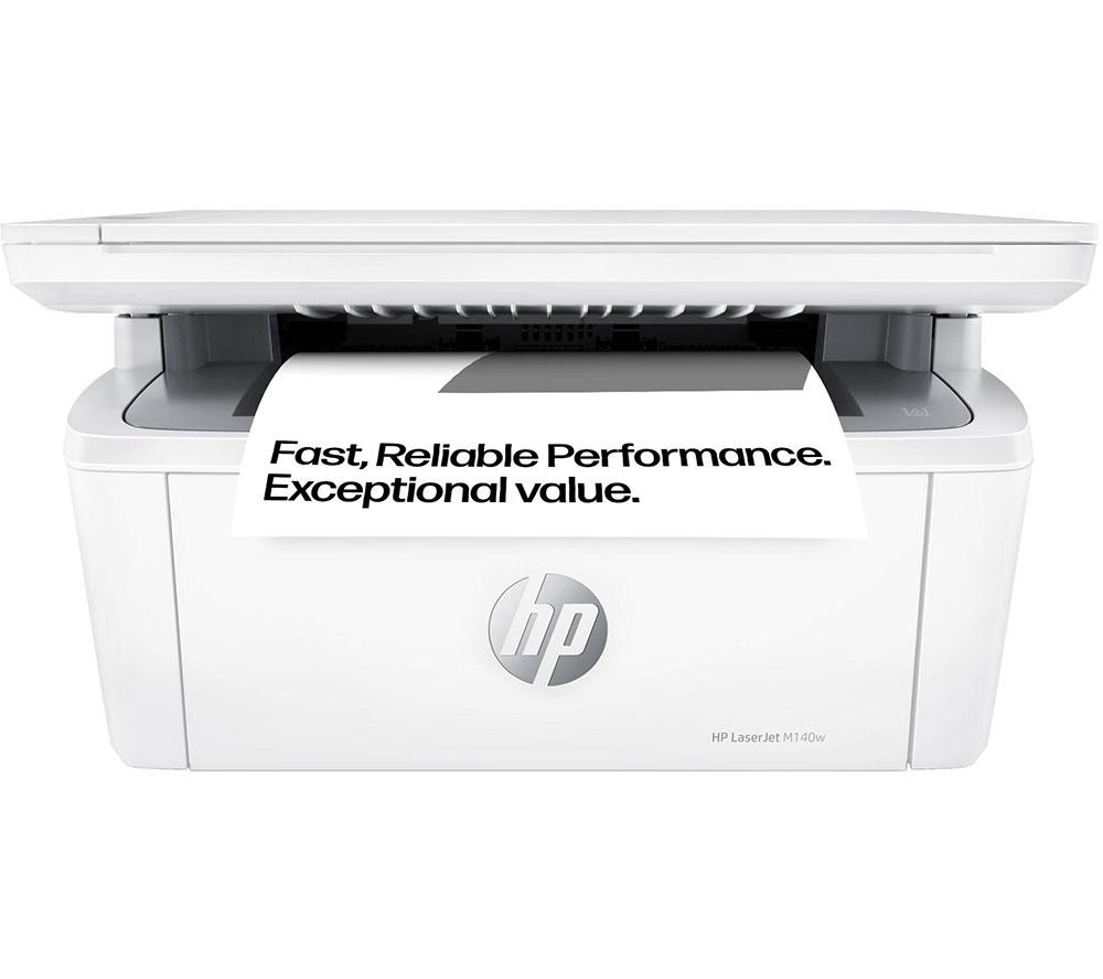 HP LaserJet M140W Mono All-in-One Wireless Laser Printer | Scan & Copy | Compact Design | WiFi Print