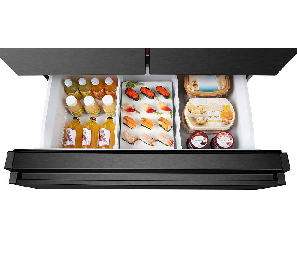 Frigorífico combi HISENSE PureFlat RF749N4SWFE - Acero inoxidable negro