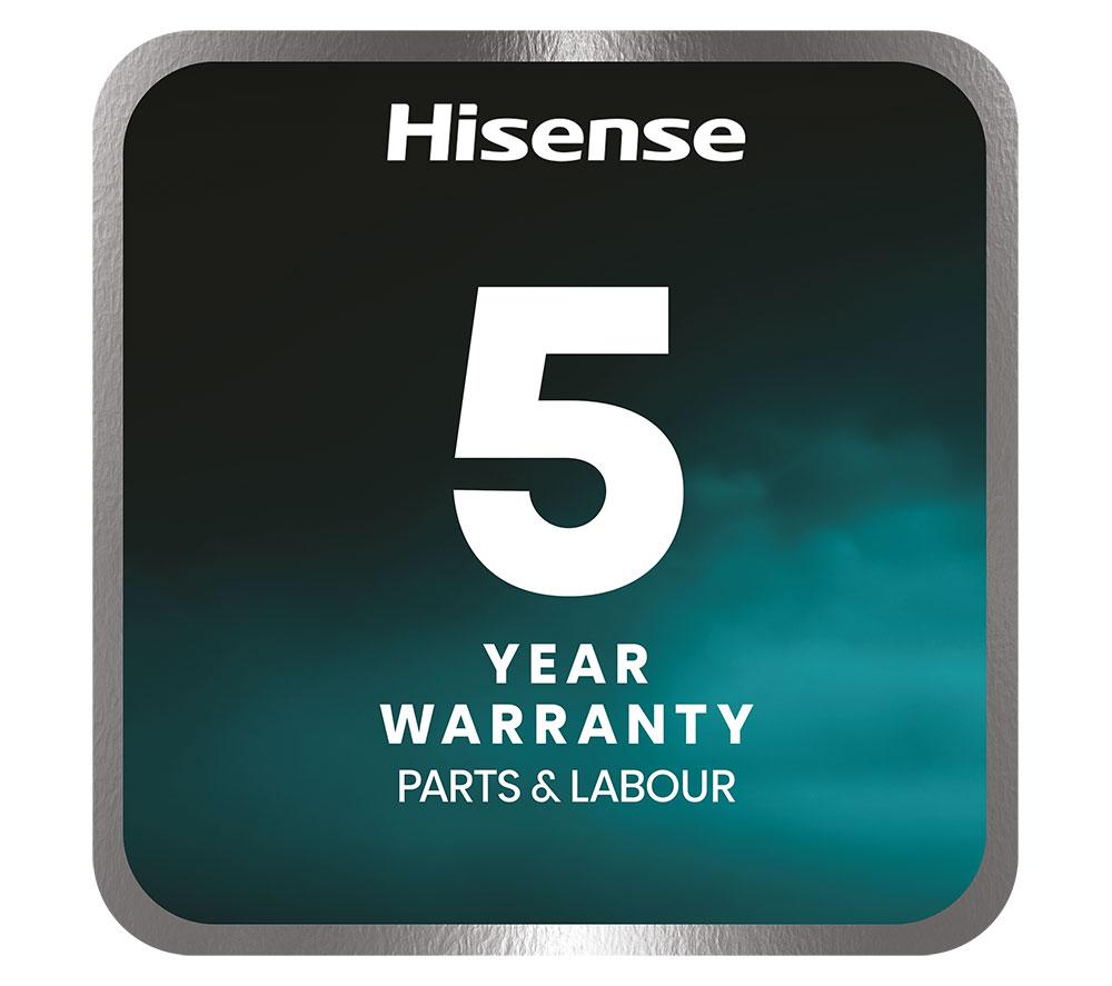 Frigorífico combi HISENSE PureFlat RF749N4SWFE - Acero inoxidable negro