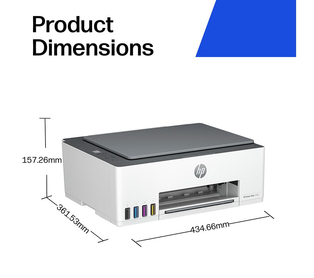 HP Smart Tank 5105 All-in-One Wireless Tank Printer | Home or Office | Up to 3 years of Ink included