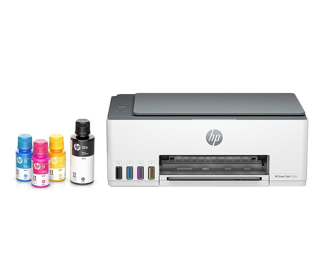 HP Smart Tank 5105 All-in-One Wireless Tank Printer | Home or Office | Up to 3 years of Ink included