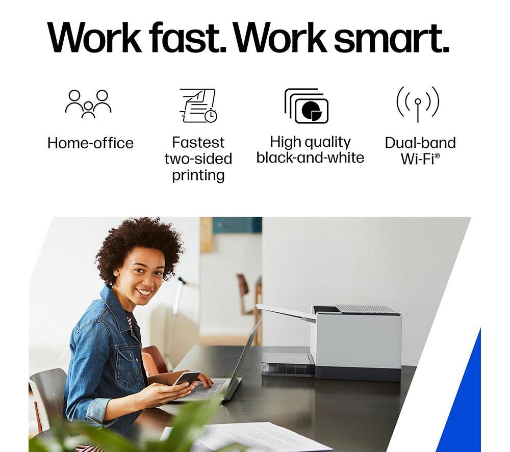 HP LaserJet M209DW Wireless Mono Laser Jet Printer | Compact Design | WiFi Printer