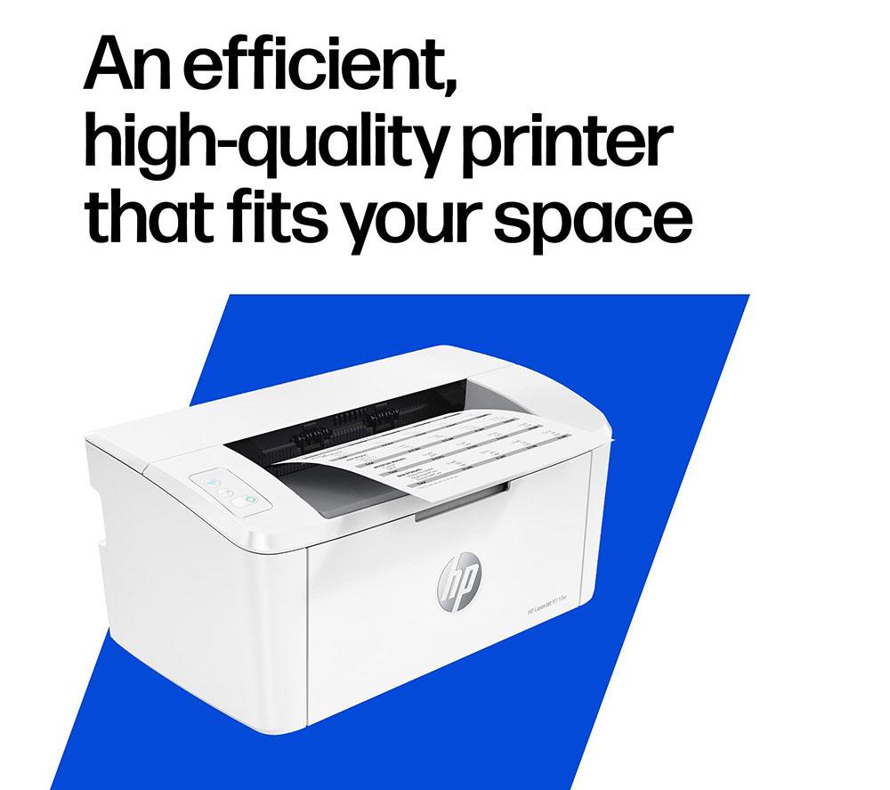 HP LaserJet M110W Wireless Mono Laser Printer | Compact Design | WiFi Printer