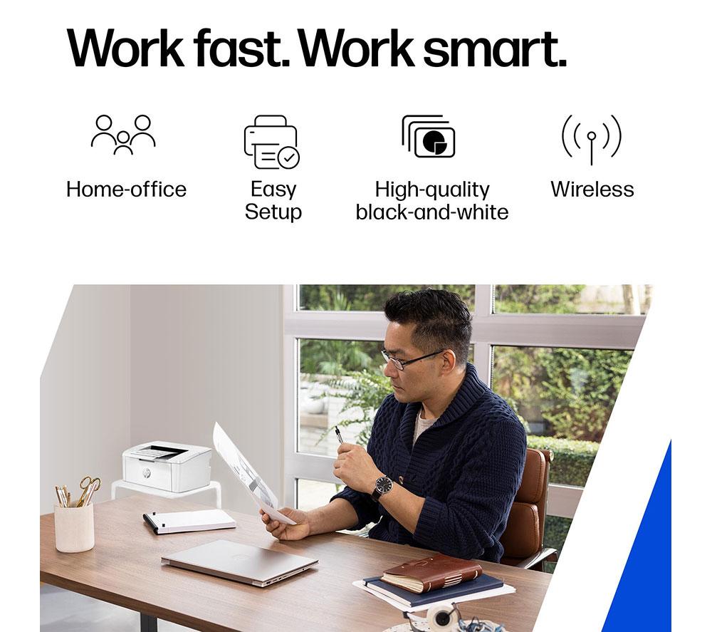 HP LaserJet M110W Wireless Mono Laser Printer | Compact Design | WiFi Printer