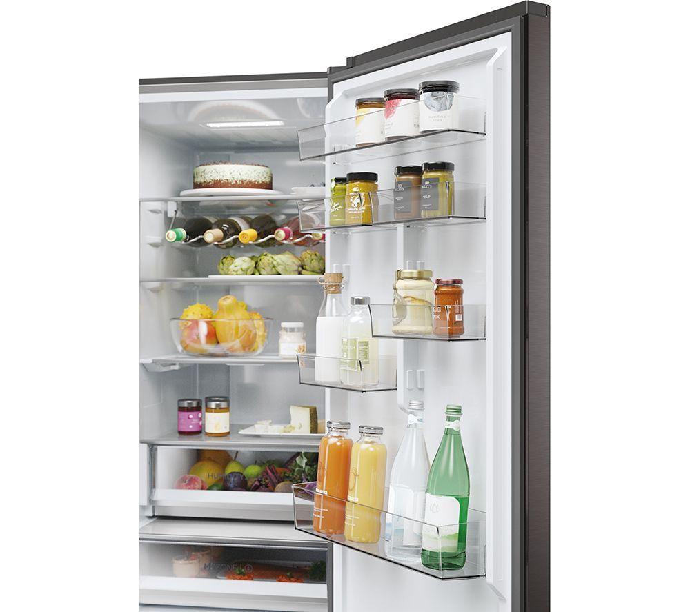 Frigorífico combi inteligente HAIER HDPW5620ANPD 70/30 - Inox platino