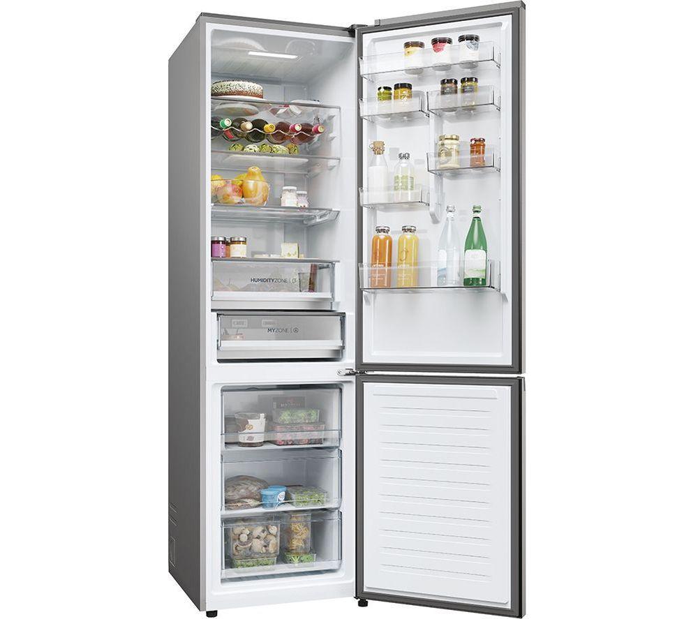 Frigorífico combi inteligente HAIER HDPW5620ANPD 70/30 - Inox platino