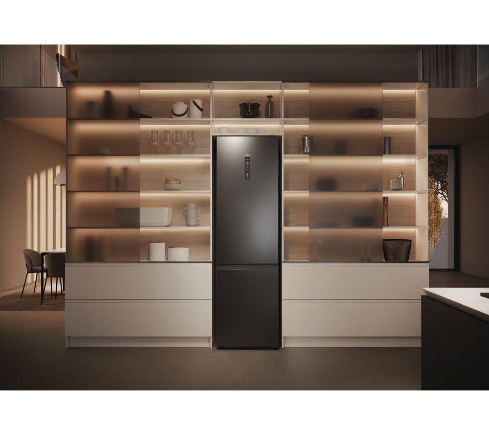 Frigorífico combi inteligente HAIER HDPW5620ANPD 70/30 - Inox platino