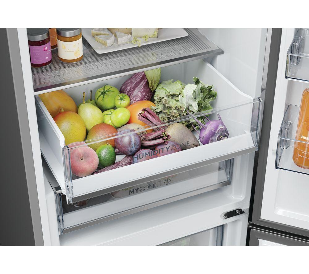 Frigorífico combi inteligente HAIER HDPW5620ANPD 70/30 - Inox platino