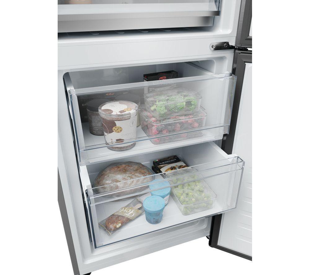 Frigorífico combi inteligente HAIER HDPW5620ANPD 70/30 - Inox platino