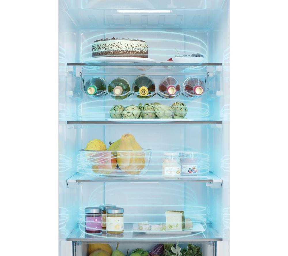 Frigorífico combi inteligente HAIER HDPW5620ANPD 70/30 - Inox platino