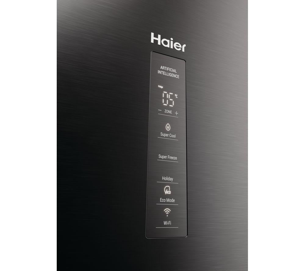 Frigorífico combi inteligente HAIER HDPW5620ANPD 70/30 - Inox platino