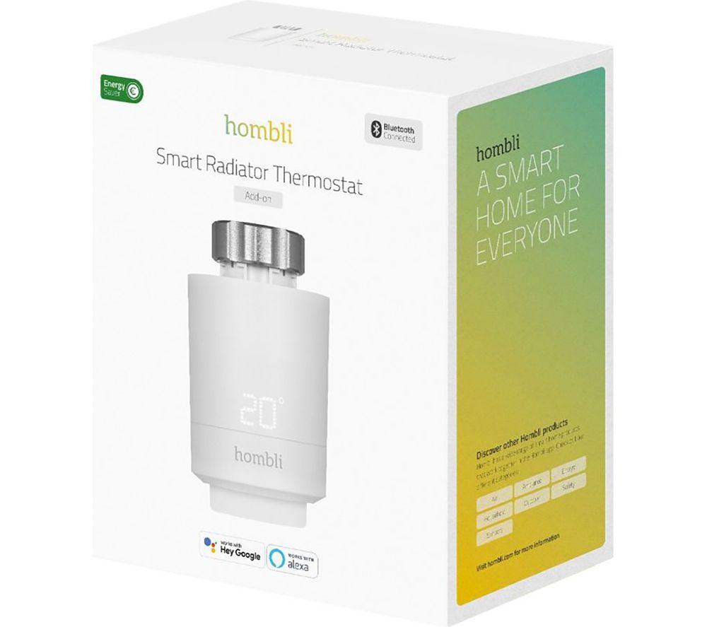 HOMBLI HBRT-0109 Smart Radiator Thermostat Add-on - White