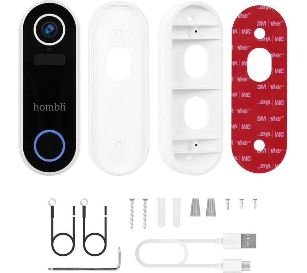 HOMBLI HBDB-0209 Smart Video Doorbell 2 - White
