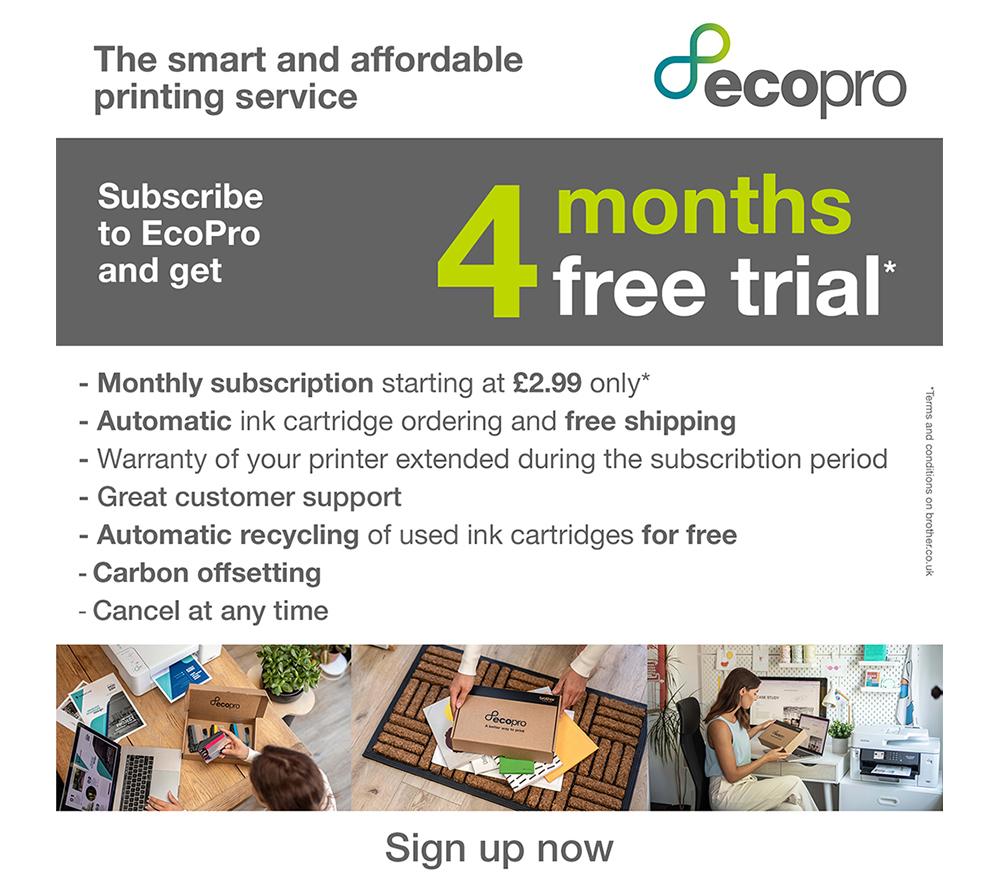 BROTHER EcoPro MFC-J5340DWE All-in-One Wireless Inkjet Printer with Fax