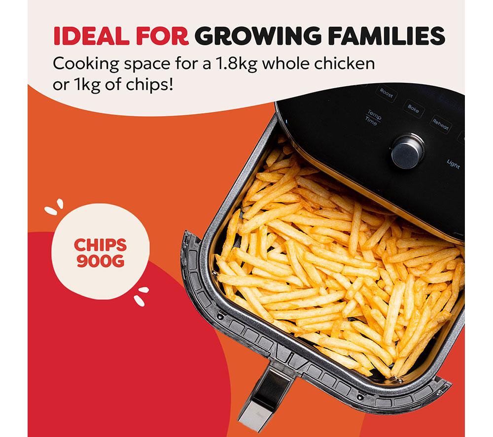 INSTANT POT Vortex Plus ClearCook Air Fryer - Black
