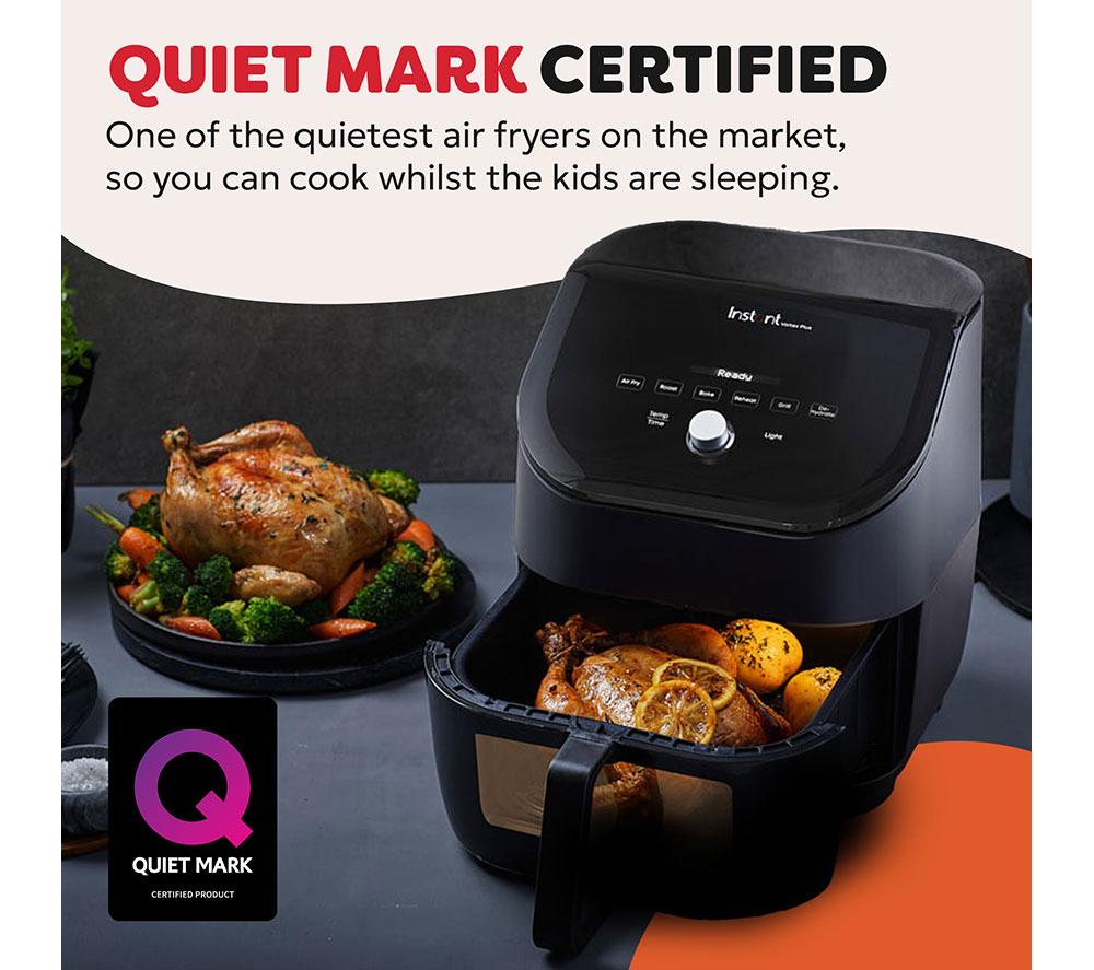 INSTANT POT Vortex Plus ClearCook Air Fryer - Black