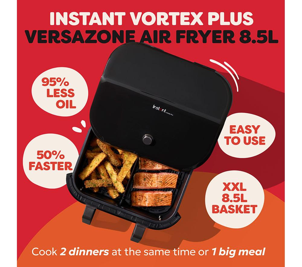 INSTANT POT Vortex Plus Versazone Air Fryer - Black
