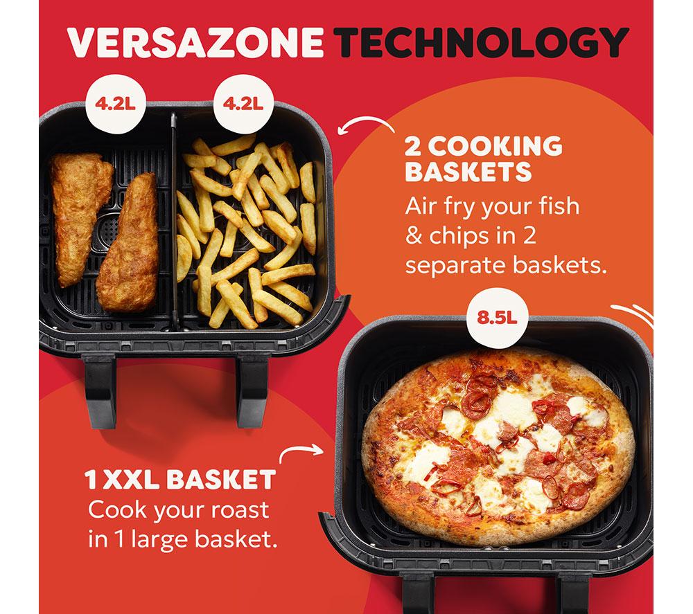 INSTANT POT Vortex Plus Versazone Air Fryer - Black