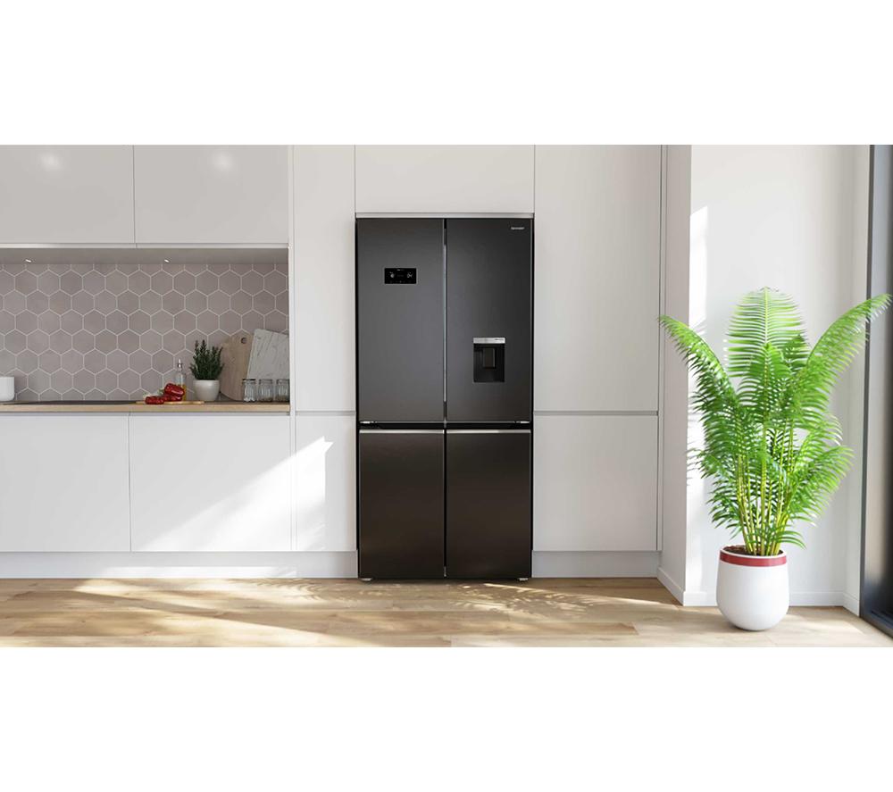 Frigorífico-congelador SHARP SJ-FA25IHDAD-EN - Acero inoxidable oscuro