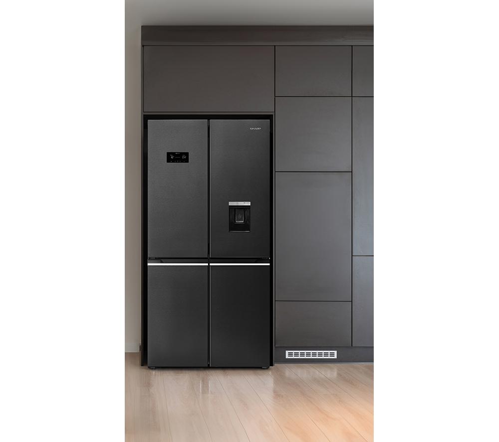 Frigorífico-congelador SHARP SJ-FA25IHDAD-EN - Acero inoxidable oscuro