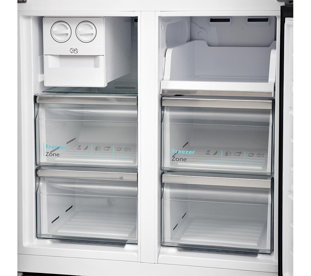 Frigorífico-congelador SHARP SJ-FA25IHDAD-EN - Acero inoxidable oscuro