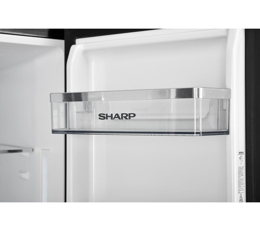 Frigorífico-congelador SHARP SJ-FA25IHDAD-EN - Acero inoxidable oscuro