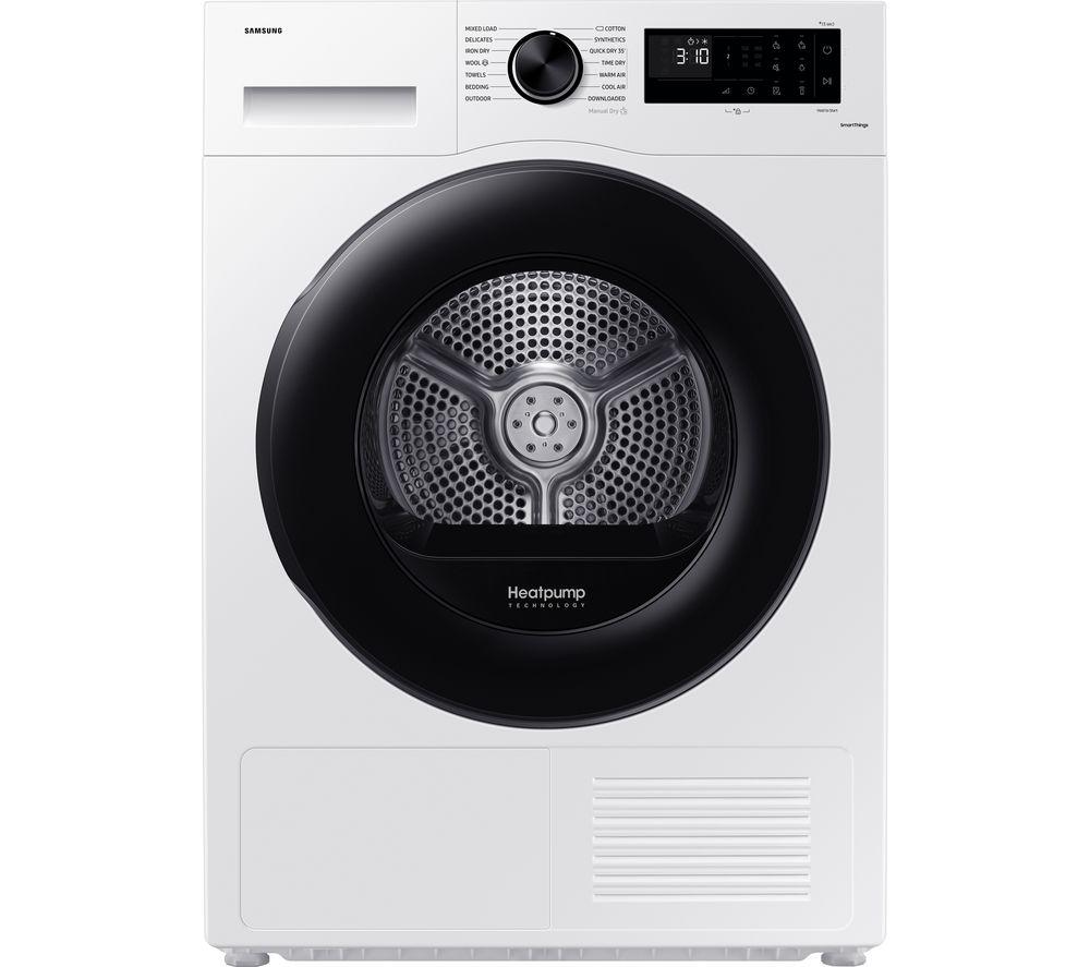 SAMSUNG Series 5 AI Energy DV80CGC0B0AEEU 8 kg Heat Pump Tumble Dryer - White