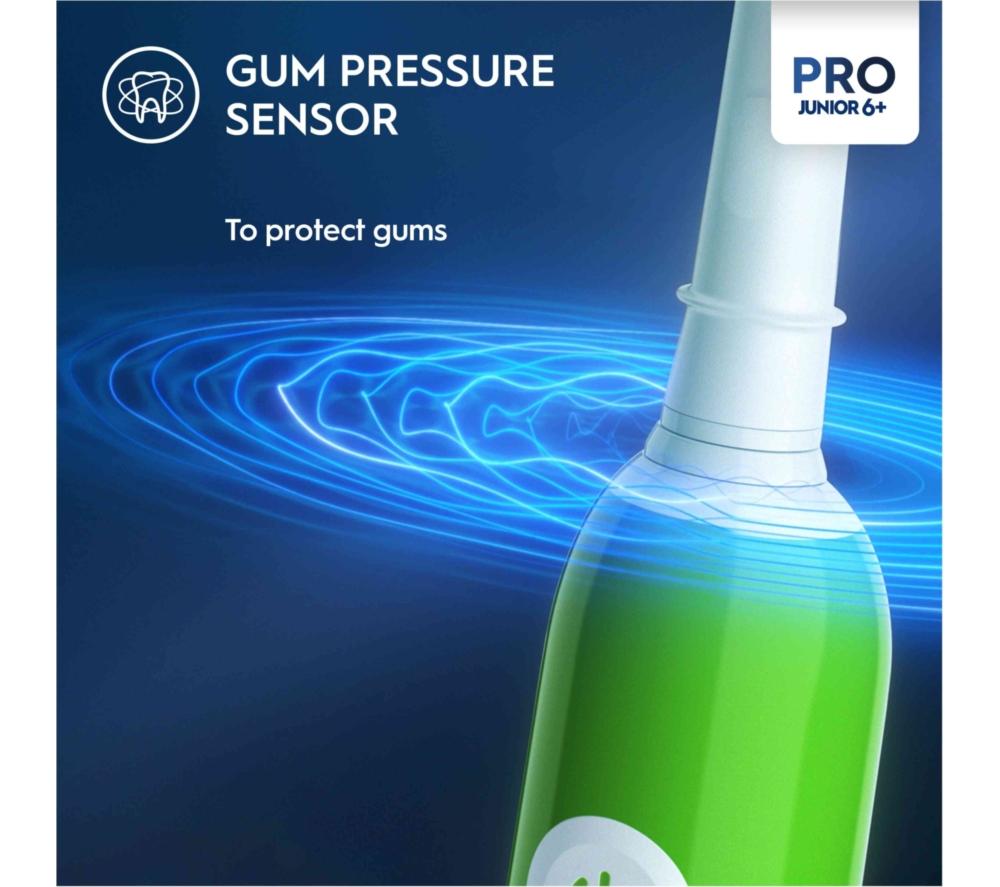 ORAL-B Pro Junior Electric Toothbrush - Green