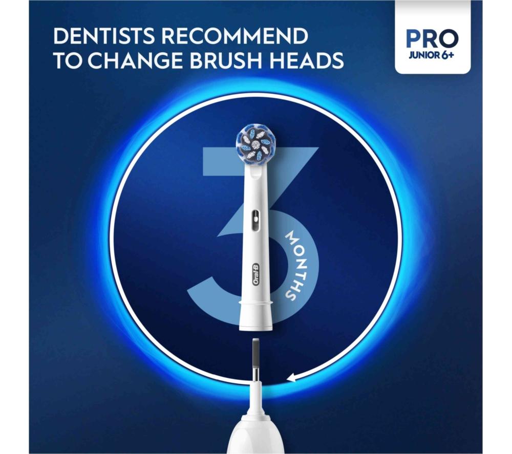 ORAL-B Pro Junior Electric Toothbrush - Green
