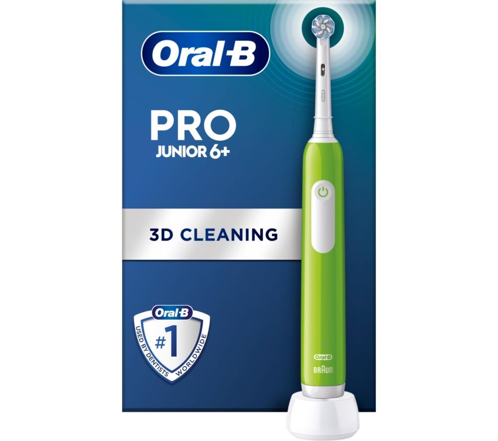 ORAL-B Pro Junior Electric Toothbrush - Green
