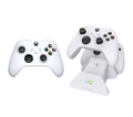 XBOX Wireless Controller (White) & VS2871 XBOX Series X/S & XBOX One Twin Docking Station (White) BundleNN