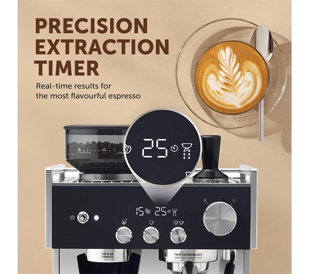 BREVILLE Barista Signature Espresso VCF160 Kaffeevollautomat – Edelstahl