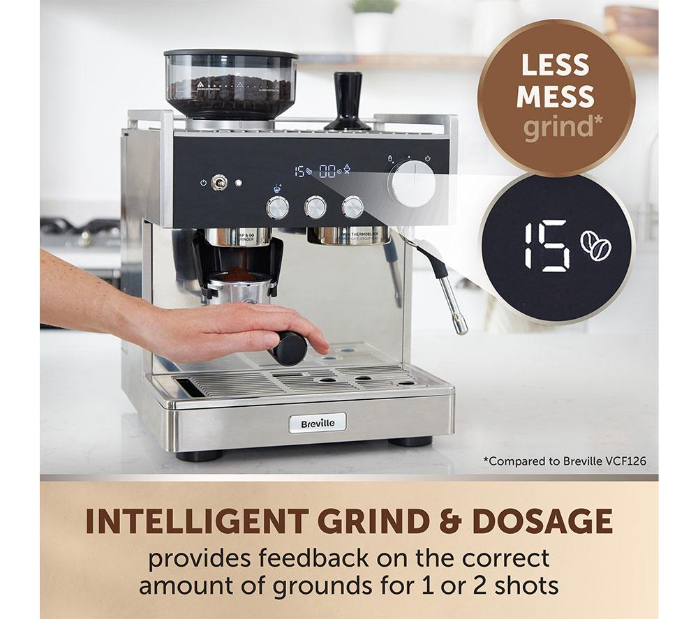 BREVILLE Barista Signature Espresso VCF160 Kaffeevollautomat – Edelstahl