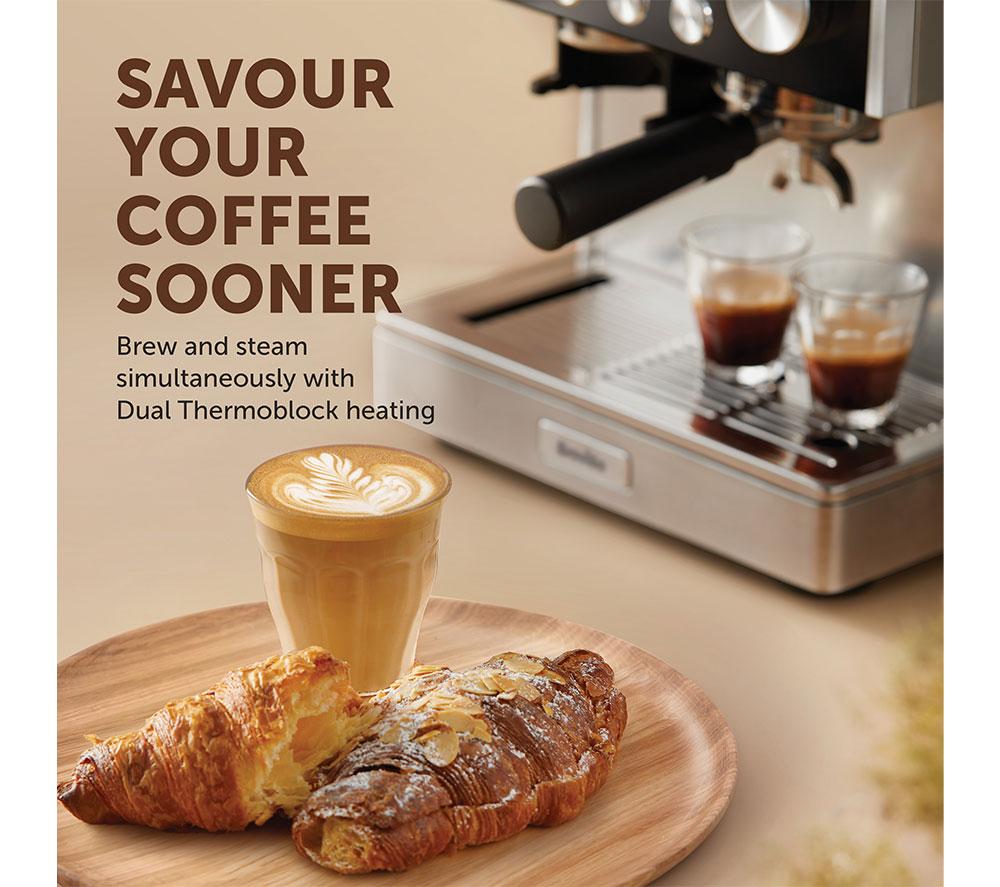 BREVILLE Barista Signature Espresso VCF160 Kaffeevollautomat – Edelstahl
