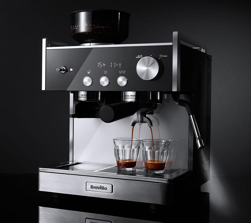 BREVILLE Barista Signature Espresso VCF160 Kaffeevollautomat – Edelstahl