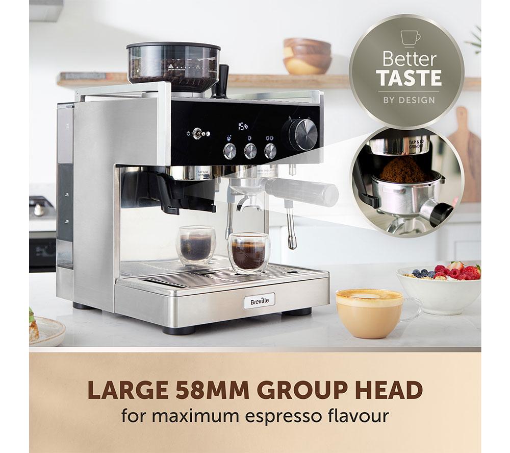 BREVILLE Barista Signature Espresso VCF160 Kaffeevollautomat – Edelstahl