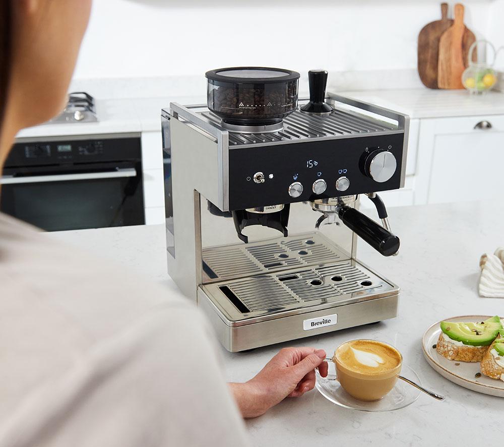 BREVILLE Barista Signature Espresso VCF160 Kaffeevollautomat – Edelstahl