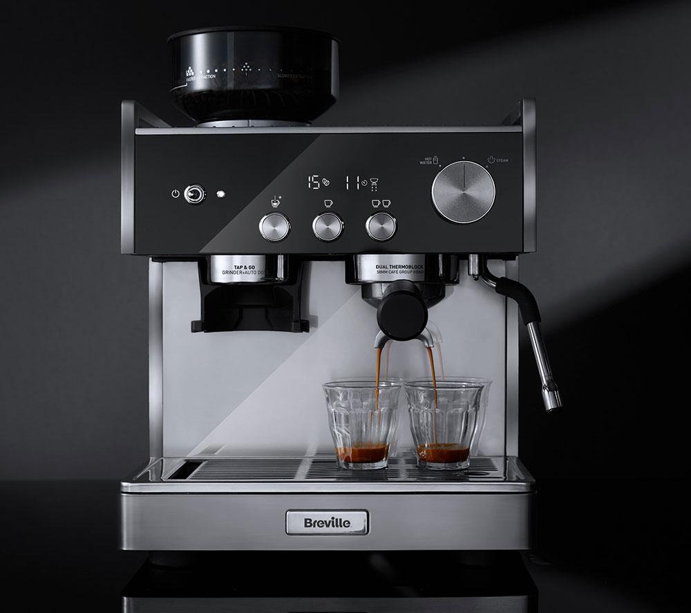 BREVILLE Barista Signature Espresso VCF160 Kaffeevollautomat – Edelstahl
