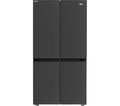 BEKO Pro HarvestFresh GN446224VPZ Fridge Freezer - Black Steel